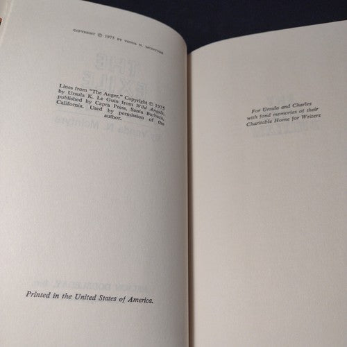 The Exile Waiting by Vonda McIntyre -Hardcover 1975 -Vintage Sci Fi/Fantasy -BCE