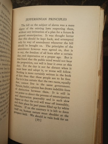 Jeffersonian Principles and Hamiltonian Principles by James Truslow Adams -1932
