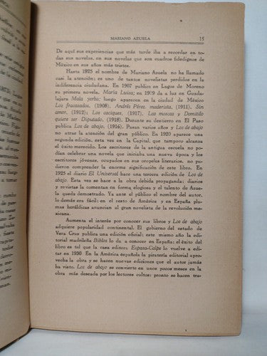 Novelistas Contemporaneos De America Por Arturo Rioseco -1939 -PB -Spanish Lit.