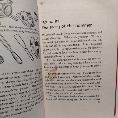 Man And His Tools, By William A. Burns (1956)
