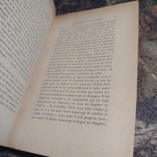 The Great French Writers Saint-Simon By Gaston Boissier 1899 2nd Ed Paperback