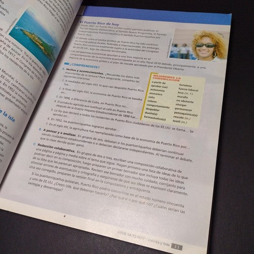 El Mundo Hispano 21 Espanol Para el Siglo 21, Samaniego -2nd Ed. Paperback 2014