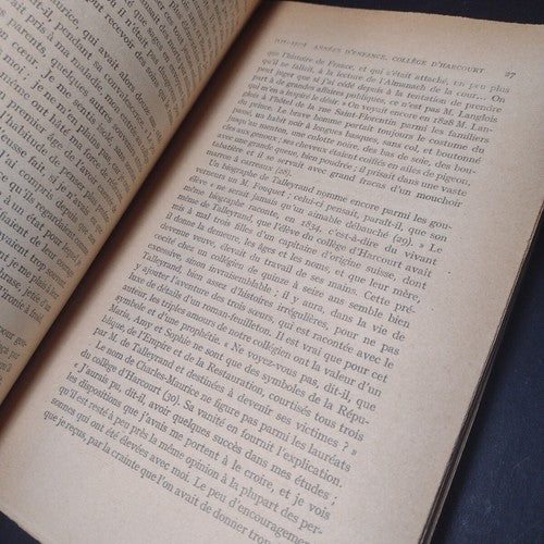 Talleyrand (1754-1838) Tome 1, G. Lacour-Gayet -Paperback -1930 -3rd Printing