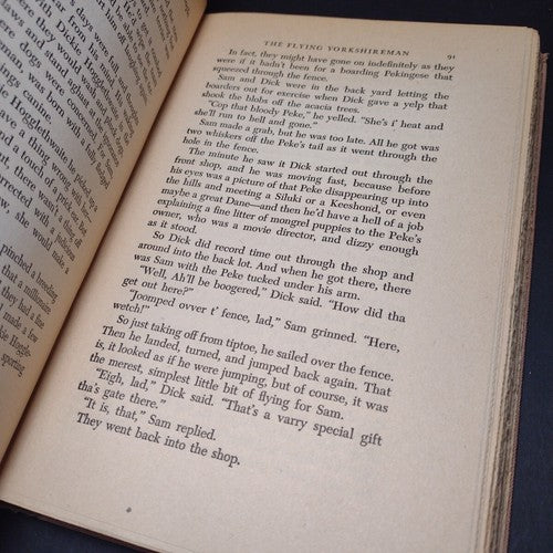 Sam Small Flies Again by Eric Knight -Hardcover -1942 -Vintage Literature