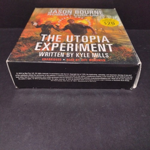 Robert Ludlum's: The Utopia Experiment by Kyle Mills, 2013 Audiobook English