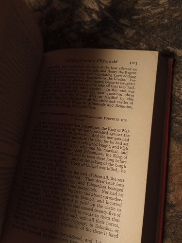 MEMOIRS OF THE CRUSADES EVERYMAN'S LIBRARY #333 By Geoffroi De & Jean