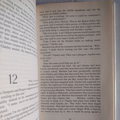 Calista Jacobs Mystery: Mortal Words by Kathryn Lasky Knight 1990