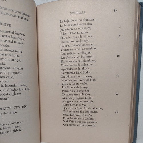 Modern Spanish Lyrics by Elijah Hills and S. Morley -1913 -HC no DJ -1st Ed