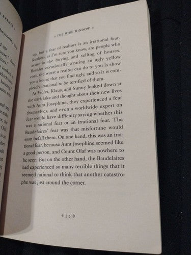 The Wide Window by Lemony Snicket
