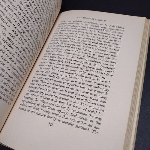 The Irony of American History by Reinhold Neibuhr -1952 -Hardcover -US HISTORY