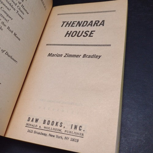 Science Fiction / Fantasy Paperback Bundle -6 Books -Thendara House -Cat-a-lyst