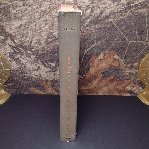 Modern Science And Its Philosophy By Philipp Frank -Hardcover -1949 -Science