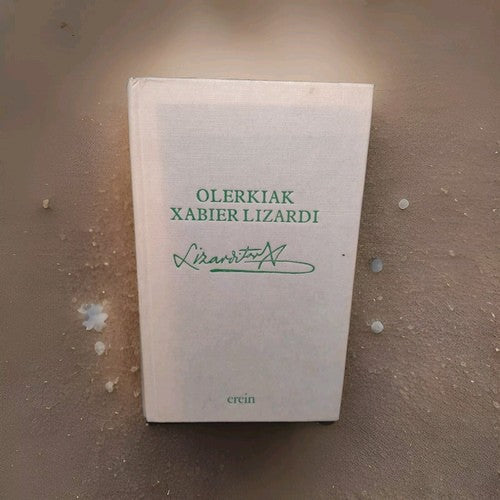Olerkiak Xabier Lizardi, Xabier Lizardi -Hardcover -1983 -Basque Poetry