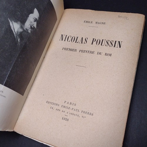 Nicolas Poussin: Premier Peintre Du Roi, Emile Magne -1928 French Paperback