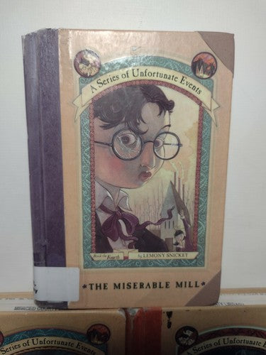 A Series of Unfortunate Events by Lemony Snickets, book bundle lot of 3