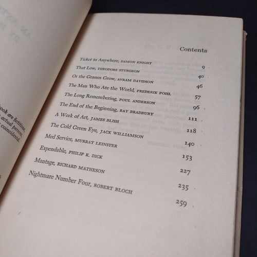 Science Fiction Showcase by Mary Kornbluth -Book Club Edition -Hardcover -1959