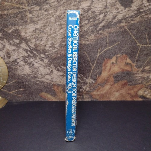 Chemical Reactor Design For Process Plants Volume 2 by Howard Rase -1971 -1st Ed