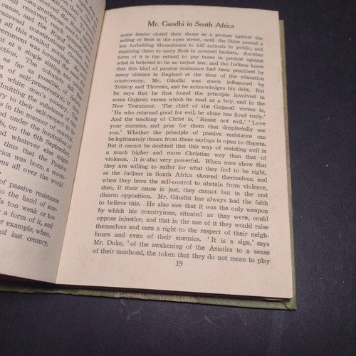Mahatma Gandhi: An Essay In Appreciation by R. M. Gray -Hardcover -4th Imp -1931