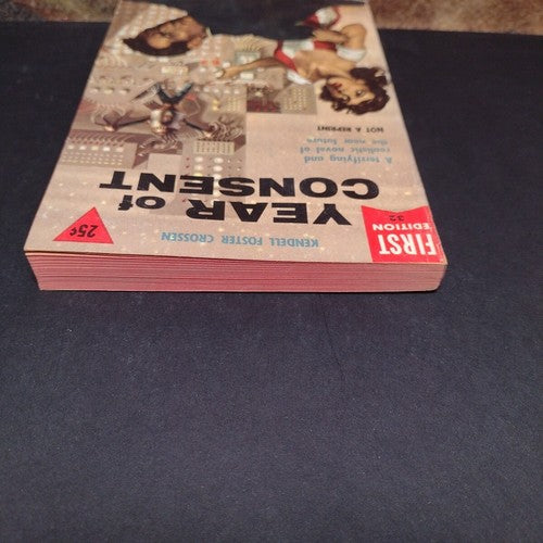 Year of Consent by Kendell Foster Crossen -Paperback -1954 -Dell First Edition