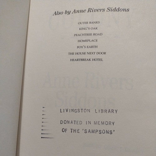 Colony by Anne Rivers Siddons (1992, Hardcover)