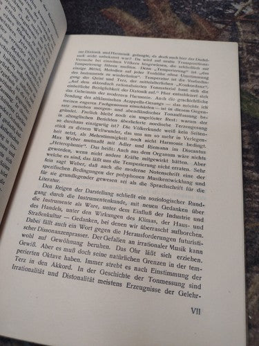 The Rational and Sociological Foundations of Music by Max Weber -1924 -Hardcover