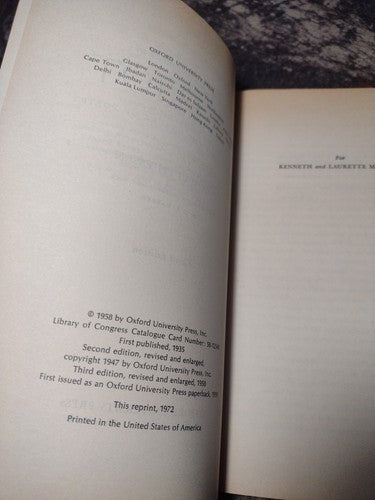 The Achievement Of T.S. Eliot: An Essay on the Nature of Poetry F.O. Matthiessen