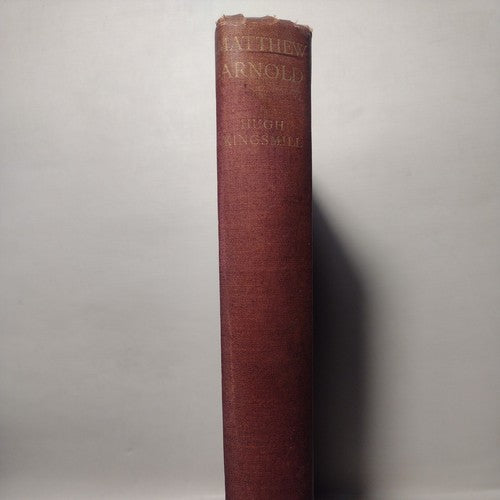 Matthew Arnold by Hugh Kingsmill -1928 -HC no DJ -Ex Libris -Literature