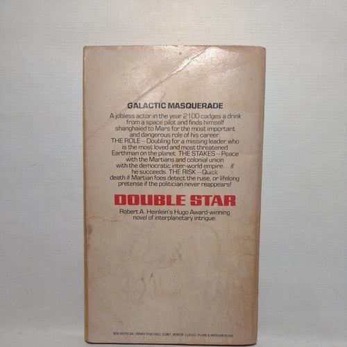Double Star by Robert A. Heinlein 1st Signet Paperback 1957