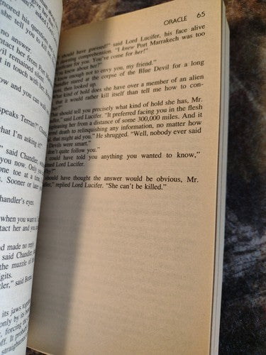 Oracle by Mike Resnick -1992 -Paperback -Science Fiction -Fantasy fiction