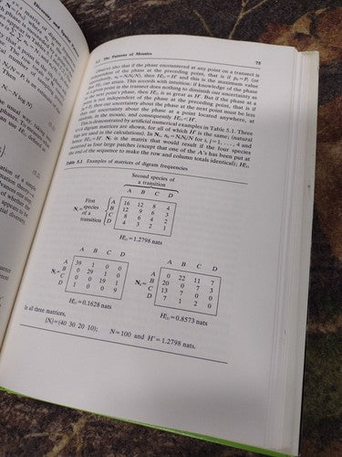 ECOLOGICAL DIVERSITY By E. C. Pielou - 1975 Hardcover -Ecology Environmental Sci