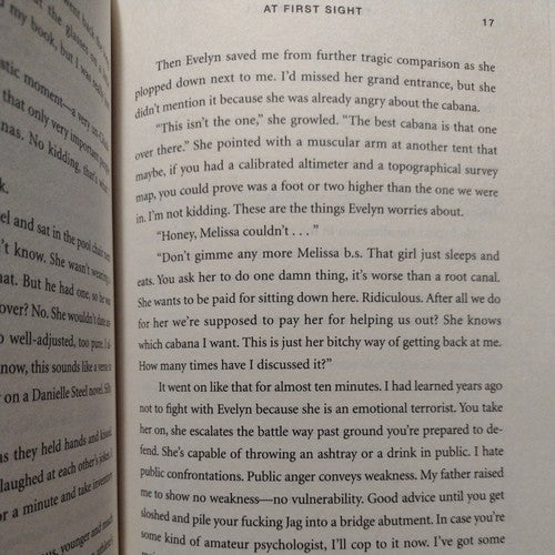 At First Sight: A Novel of Obsession by Perseus -2008 -Hardcover