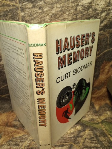 Curt Siodmak HAUSER'S MEMORY Book Club Edition 1968 Hardcover Fiction