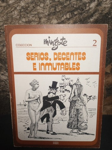 Mingate Coleccion #2: Serios, Decentes E Inmutables -Spanish -Paperback -1973