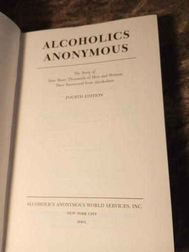 Alcoholics Anonymous by Anonymous (2002, Hardcover, New Edition)