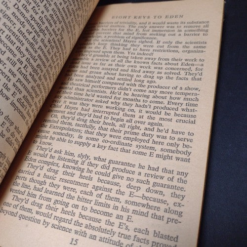 Eight Keys To Eden by Mark Clifton -Paperback -1960 -Vintage Science Fiction