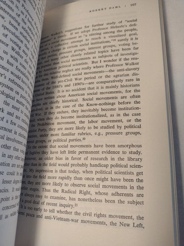 Controversy: Political Elites in a Democracy by Peter Bachrach -1978 -Paperback