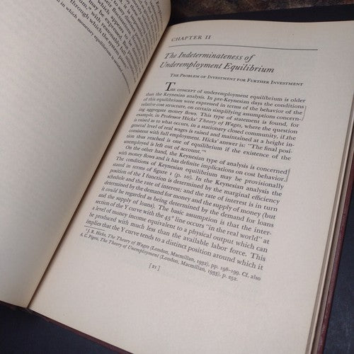 Monetary Policies and Full Employment by William Fellner -Hardcover 1947 -2nd Ed