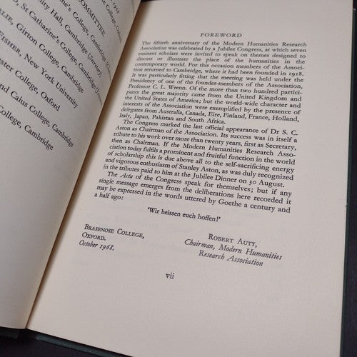 The Future of the Modern Humanities by J. C. Laidlaw -Hardcover -1969 Philosophy
