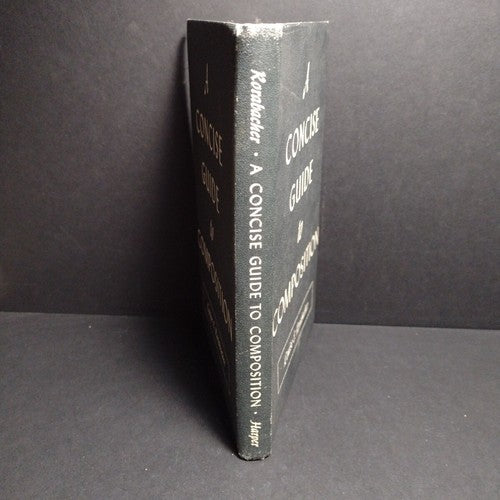 A Concise Guide to Composition by Louise Rorabacher -Hardcover 1956 -Writing