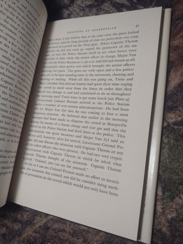 Shooting at Sharpeville by Ambrose Reeves -Hardcover -1961 Review Copy 1st Us ed
