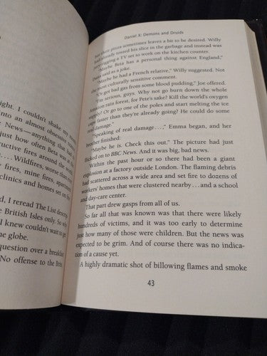 Daniel X: Demons and Druids by Adam Sadler and James Patterson 1st edition.