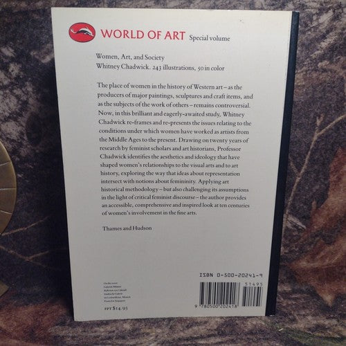Women, Art, and Society by Whitney Chadwick -Paperback -1990 -Illustrated