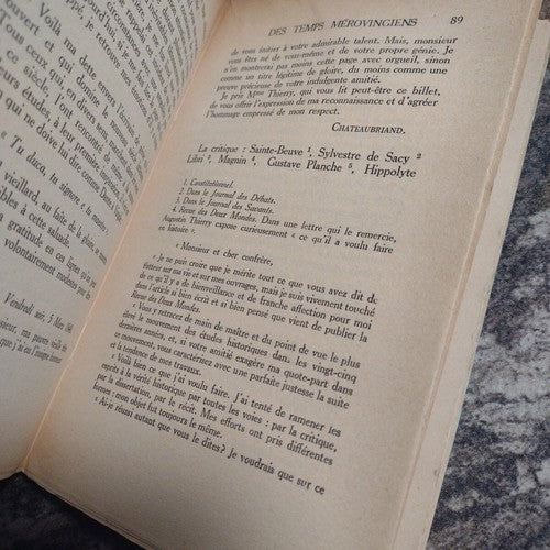 Great Literary Events: Stories of Merovingian Times by A. Augustin-Thierry 1929