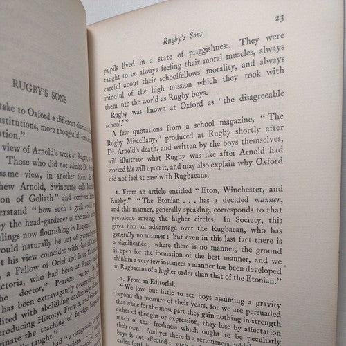 Matthew Arnold by Hugh Kingsmill -1928 -HC no DJ -Ex Libris -Literature