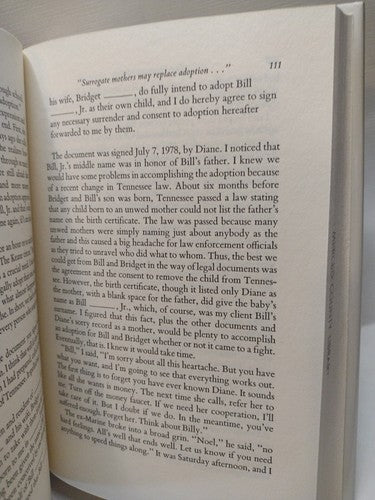 The Surrogate Mother by Dennis L. Breo and Noel P. Keane -1981 -HCwDJ -1st Ed.