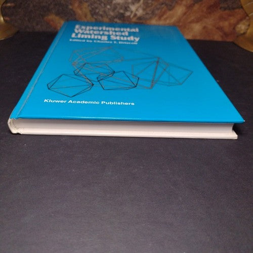Experimental Watershed Liming Study by Charles Driscoll -Hardcover -1996