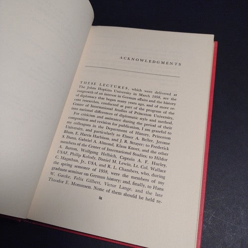 From Bismarck to Adenauer: Aspects of German Statecraft by Gordon Craig -1962 HC