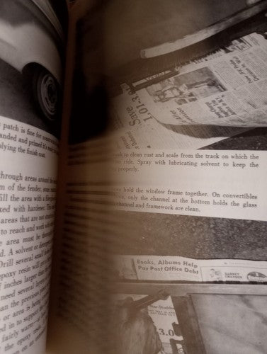 Restoring Convertibles- From Rags To Riches- Burt Mills  (1977) HCwDJ