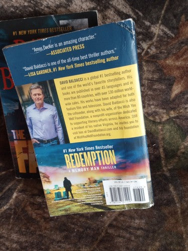 David Baldacci  4 Book Bundle Paperback Fiction the fallen redemption