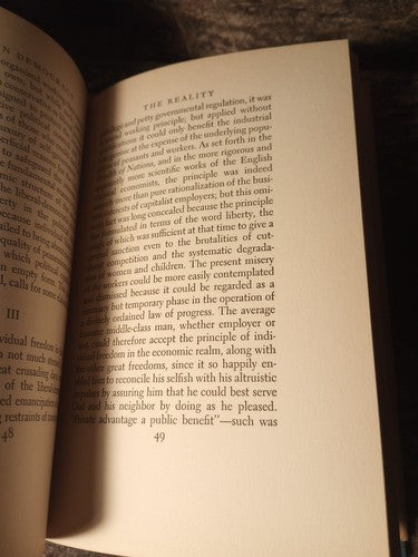 1941 Carl L. Becker MODERN DEMOCRACY  1st Edition HCwDJ